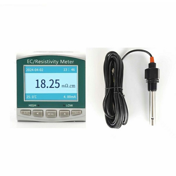 Online Conductivity and Resistivity Meter