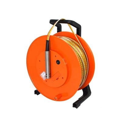 Orange Water Well Depth Meter